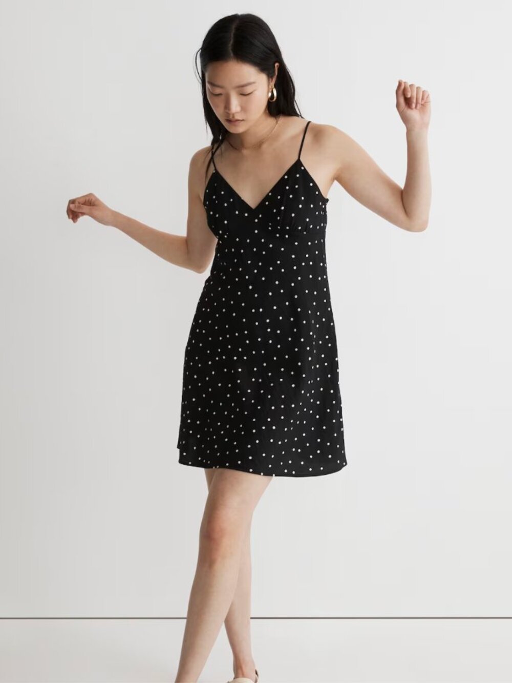 Madewell Layton Mini Slip Dress